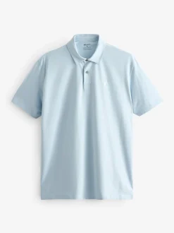 Blue Regular Fit Short Sleeve Jersey Polo Shirts 5 Pack