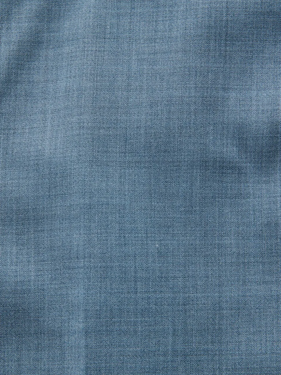 Blue Regular Fit Signature Nova Fides 100% Italian Wool Suit Trousers