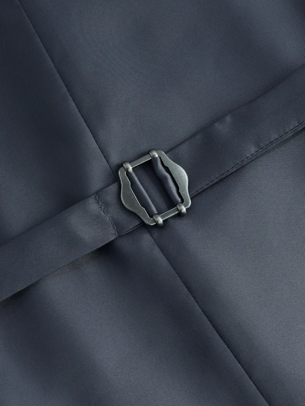Blue Regular Fit Wool Blend Motionflex Waistcoat