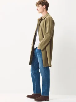Blue Regular Tapered Fit Classic Stretch Jeans