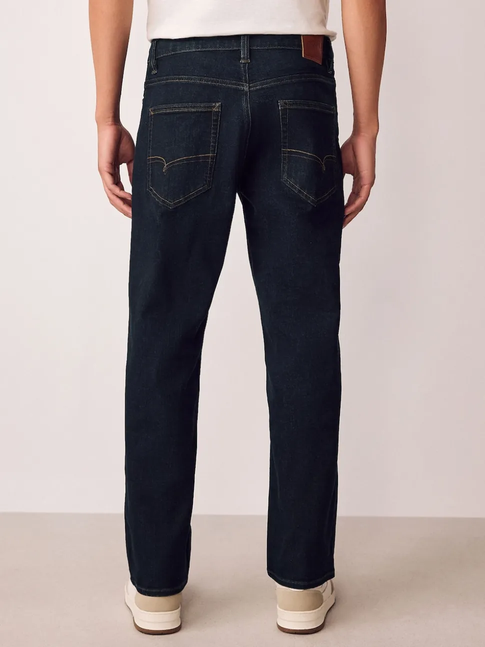 Blue Rinse Straight Fit Motionflex Jeans