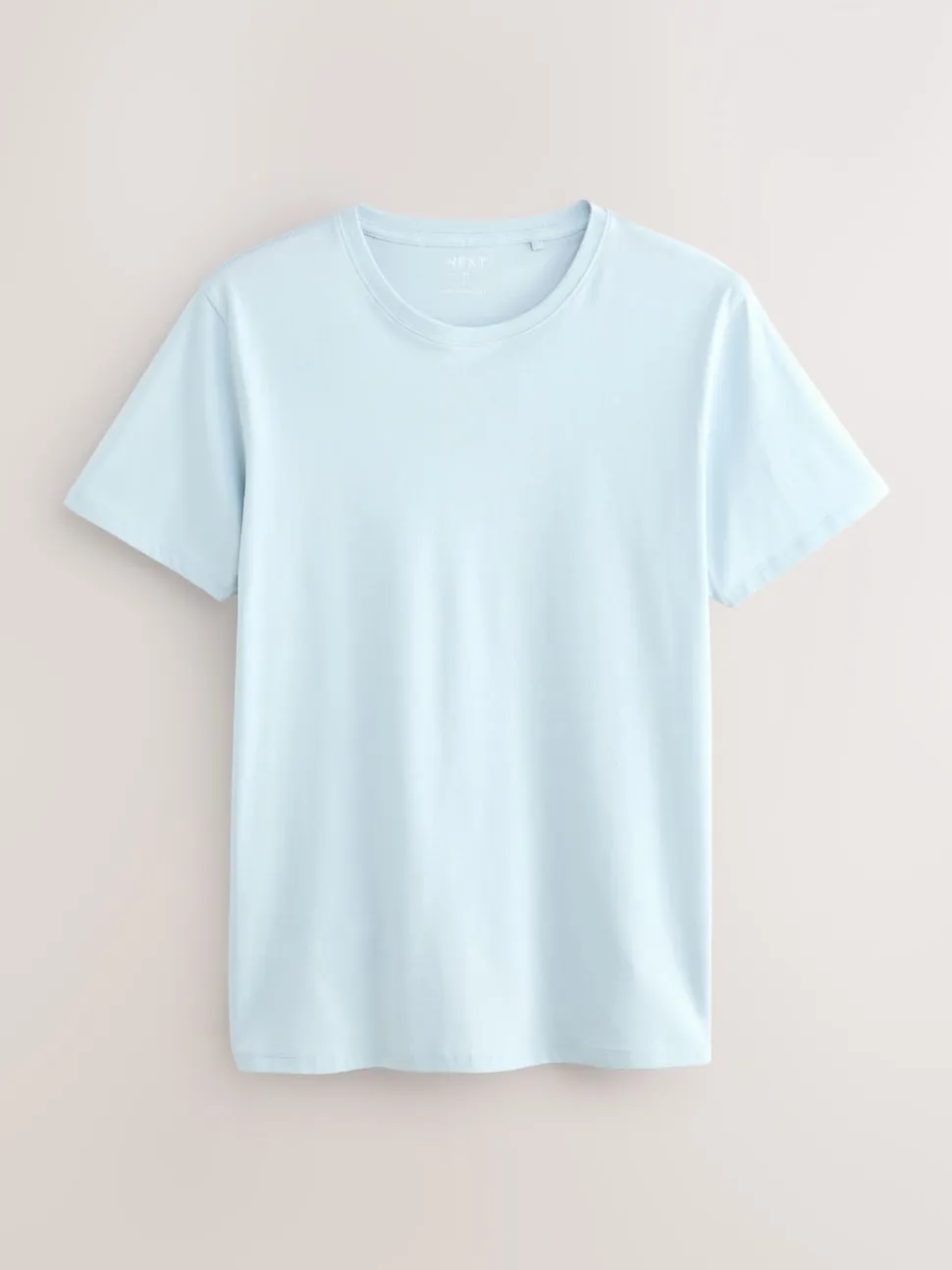 Blue Slim Fit 100% Cotton Layering T-Shirts 5 Pack