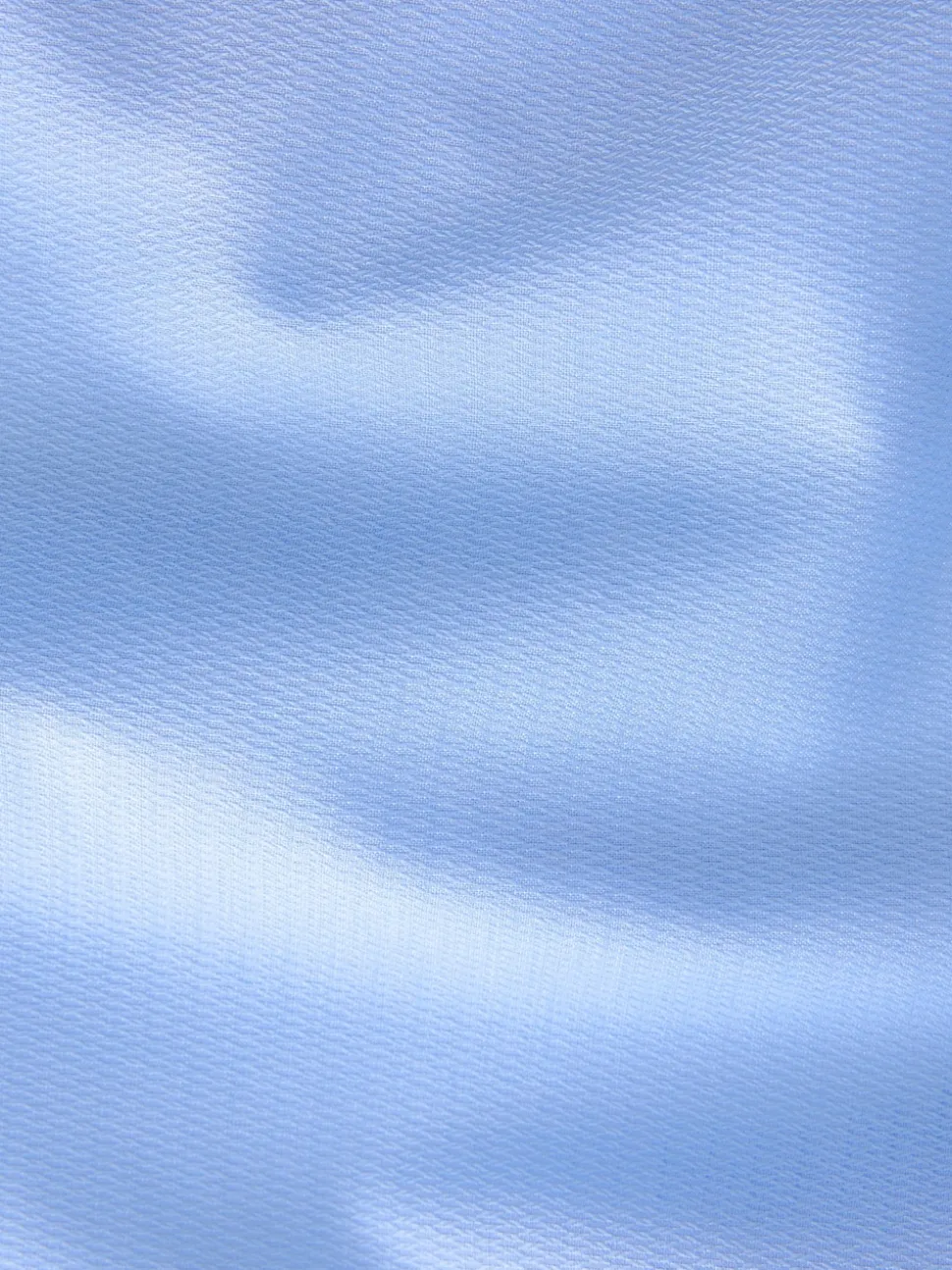 Blue Slim Fit Double Cuff Easy Care Textured Smart Shirt