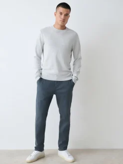 Blue Slim Fit Motionflex Chino Trousers
