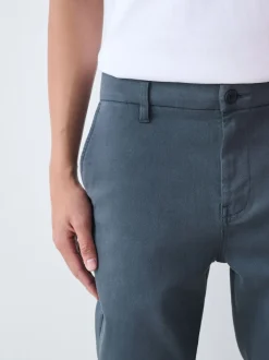 Blue Slim Fit Motionflex Chino Trousers