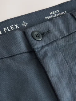 Blue Slim Fit Motionflex Chino Trousers
