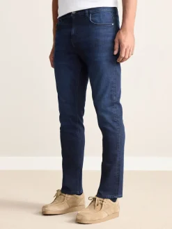 Blue Slim Fit Signature Ultra Soft Touch Denim Jeans