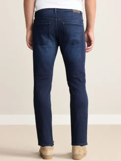Blue Slim Fit Signature Ultra Soft Touch Denim Jeans