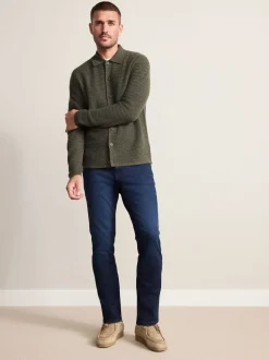 Blue Slim Fit Signature Ultra Soft Touch Denim Jeans
