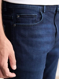 Blue Slim Fit Signature Ultra Soft Touch Denim Jeans