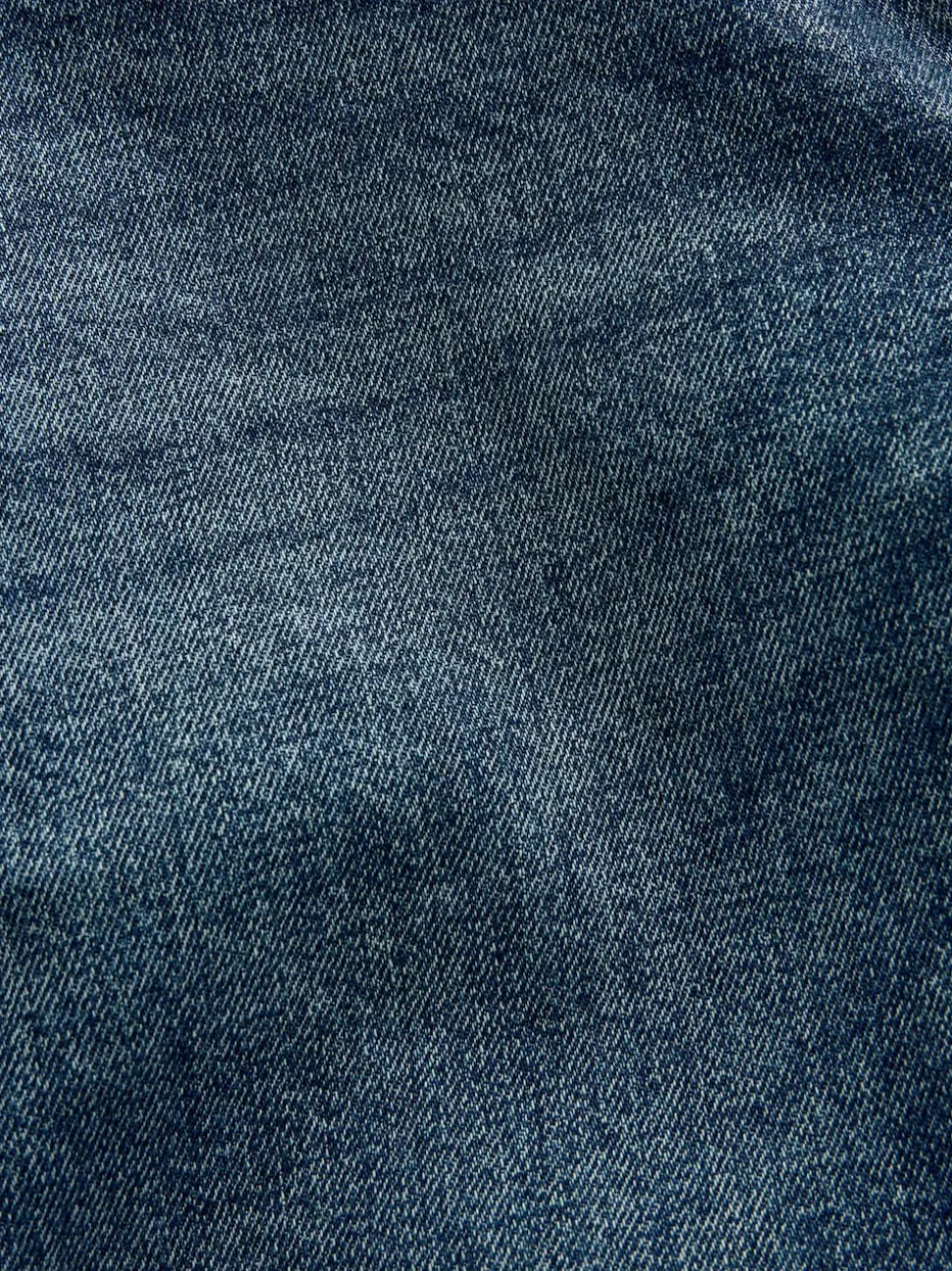 Blue Slim Fit Vintage Wash Denim Jeans