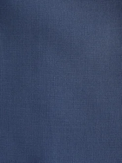 Blue Slim Fit Wool Blend Motionflex Suit Jacket