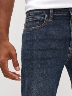 Blue Straight Fit Motionflex Jeans