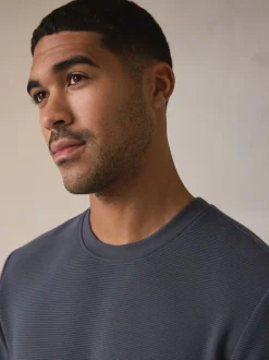 Blue TENCEL™ Modal Blend Short Sleeve Pyjamas Set
