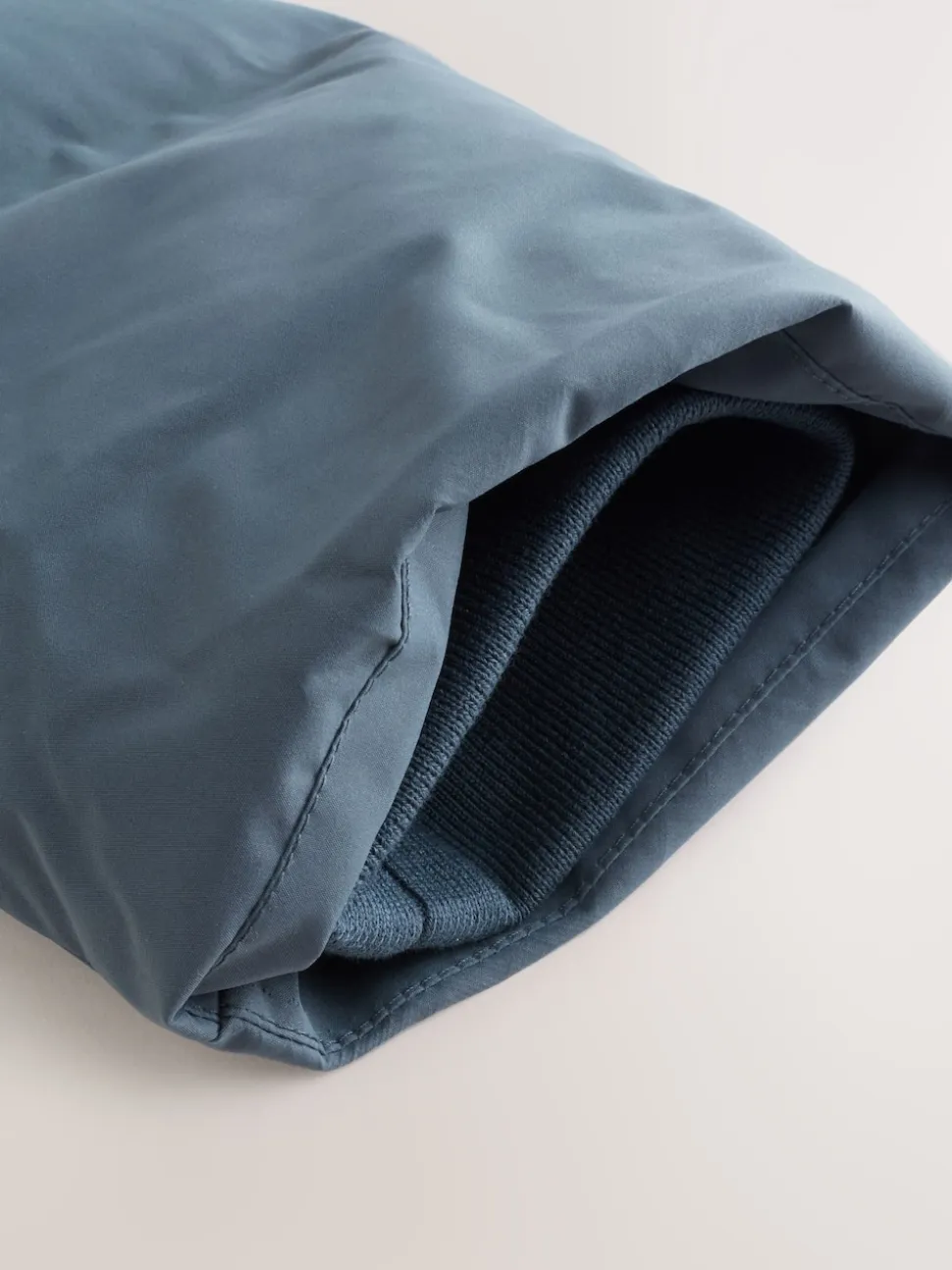 Blue ThermoGen Shower Resistant Puffer Jacket