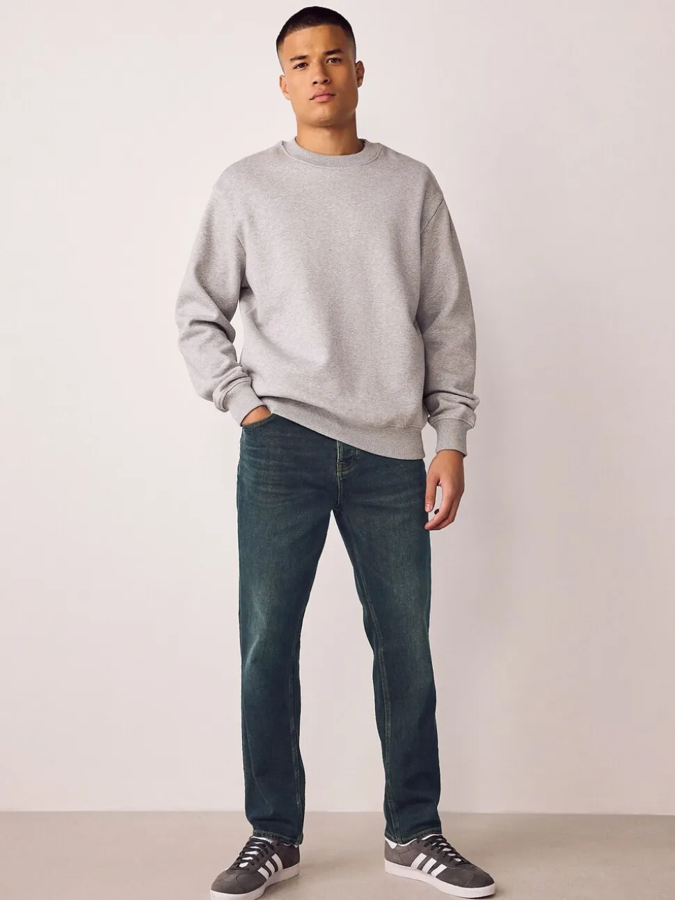Blue Tint Slim Fit Authentic Stretch Denim Jeans