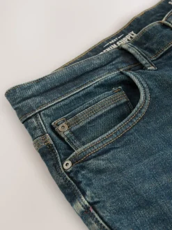 Blue Tint Slim Fit Authentic Stretch Denim Jeans