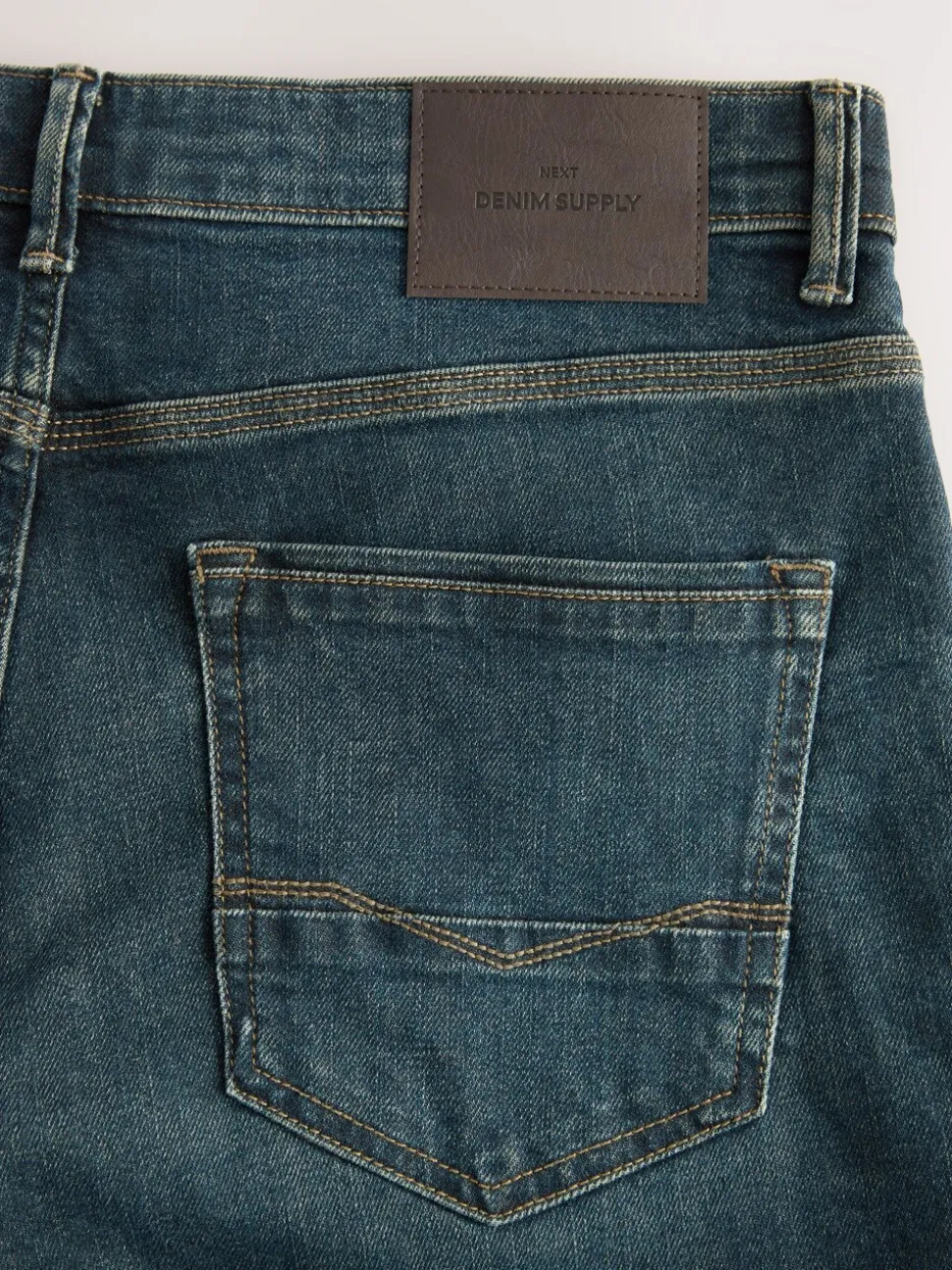 Blue Tint Slim Fit Authentic Stretch Denim Jeans