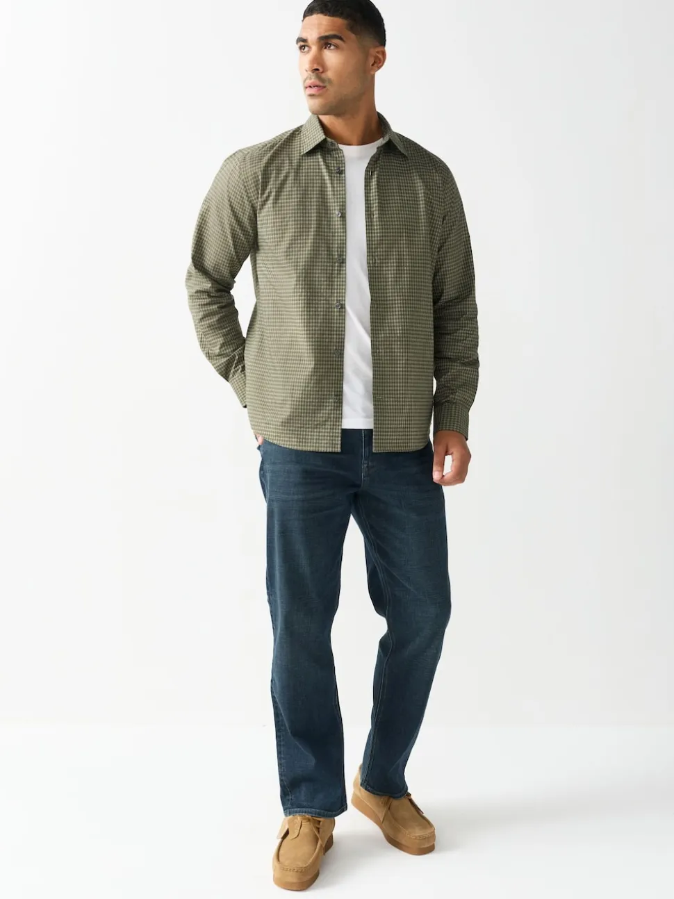 Blue Tint Straight Fit Motionflex Jeans