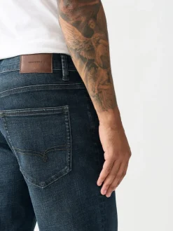 Blue Tint Straight Fit Motionflex Jeans