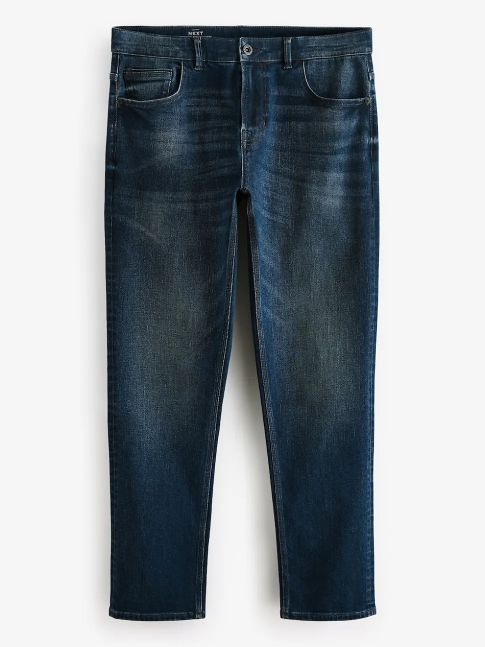 Blue Vintage Slim Fit Authentic Stretch Denim Jeans
