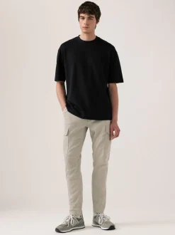 Blue/Black/Neutral Relaxed Fit Heavyweight T-Shirts 3 Pack