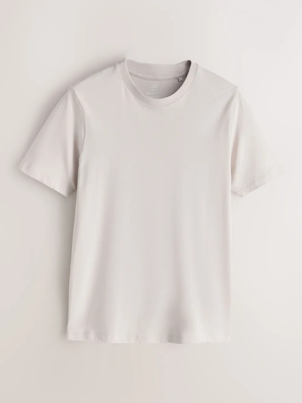 Blue/Ecru White/Green Muscle Fit Essential T-Shirts 3 Pack