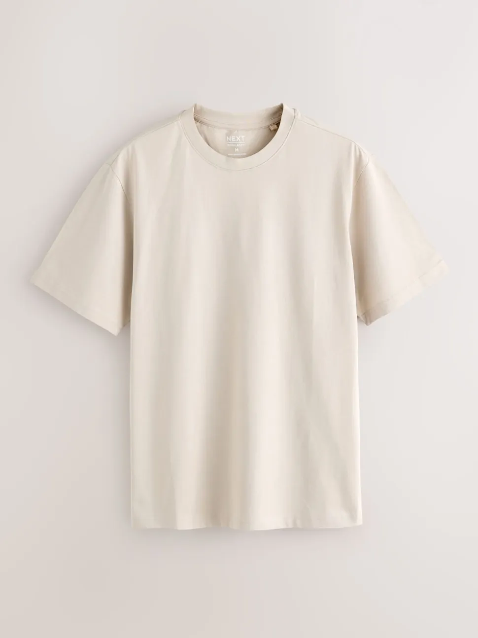 Blue/Green/Grey/Orange/White/Brown Regular Fit Essential Cotton T-Shirts 6 Pack