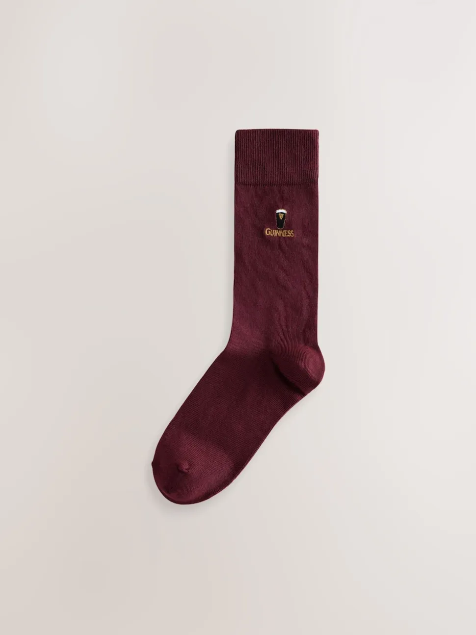 Blue/Green/Red Guinness License Embroidered Socks 4 Pack