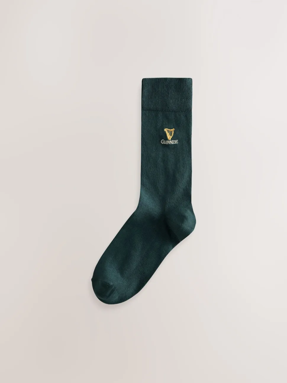 Blue/Green/Red Guinness License Embroidered Socks 4 Pack
