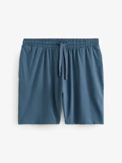 Blue/Green/Stone Jersey Pyjamas Shorts Set 3 Pack