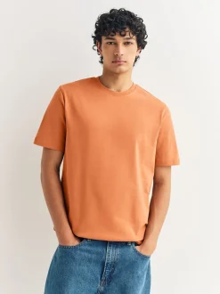 Blue/Green/Yellow Regular Fit Heavyweight T-Shirts 3 Pack