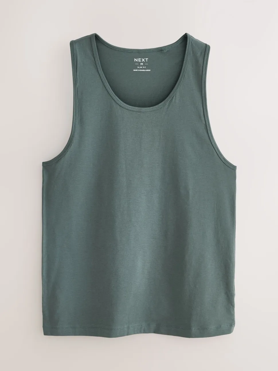 Blue/Grey 100% Cotton Layering Vests 5 Pack
