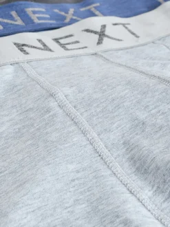 Blue/Grey Hipster Boxers 5 Pack