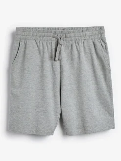 Blue/Grey Loopback Soft Touch 2 Pack Jogger Shorts