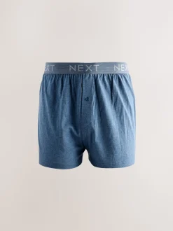 Blue/Grey Loose Boxers 5 Pack