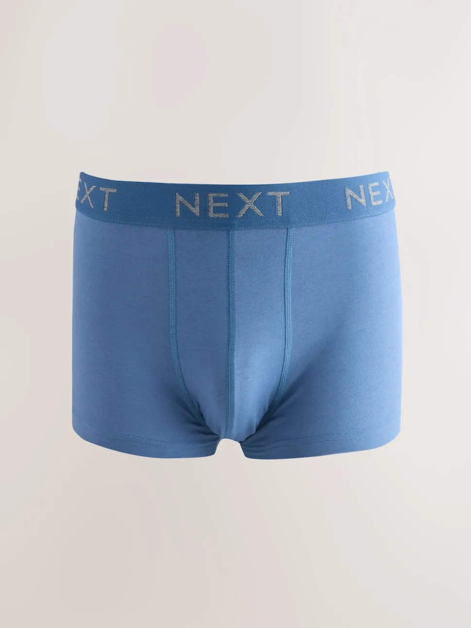 Blue/Grey Marl 10 pack Cotton Rich Blend Hipsters Boxers