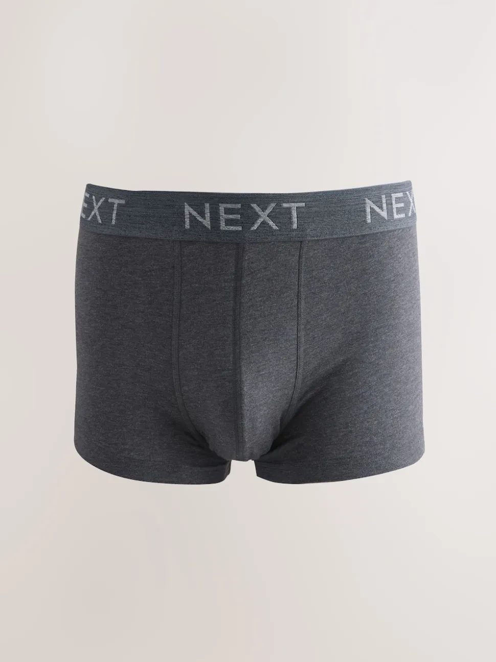 Blue/Grey Marl 10 pack Cotton Rich Blend Hipsters Boxers
