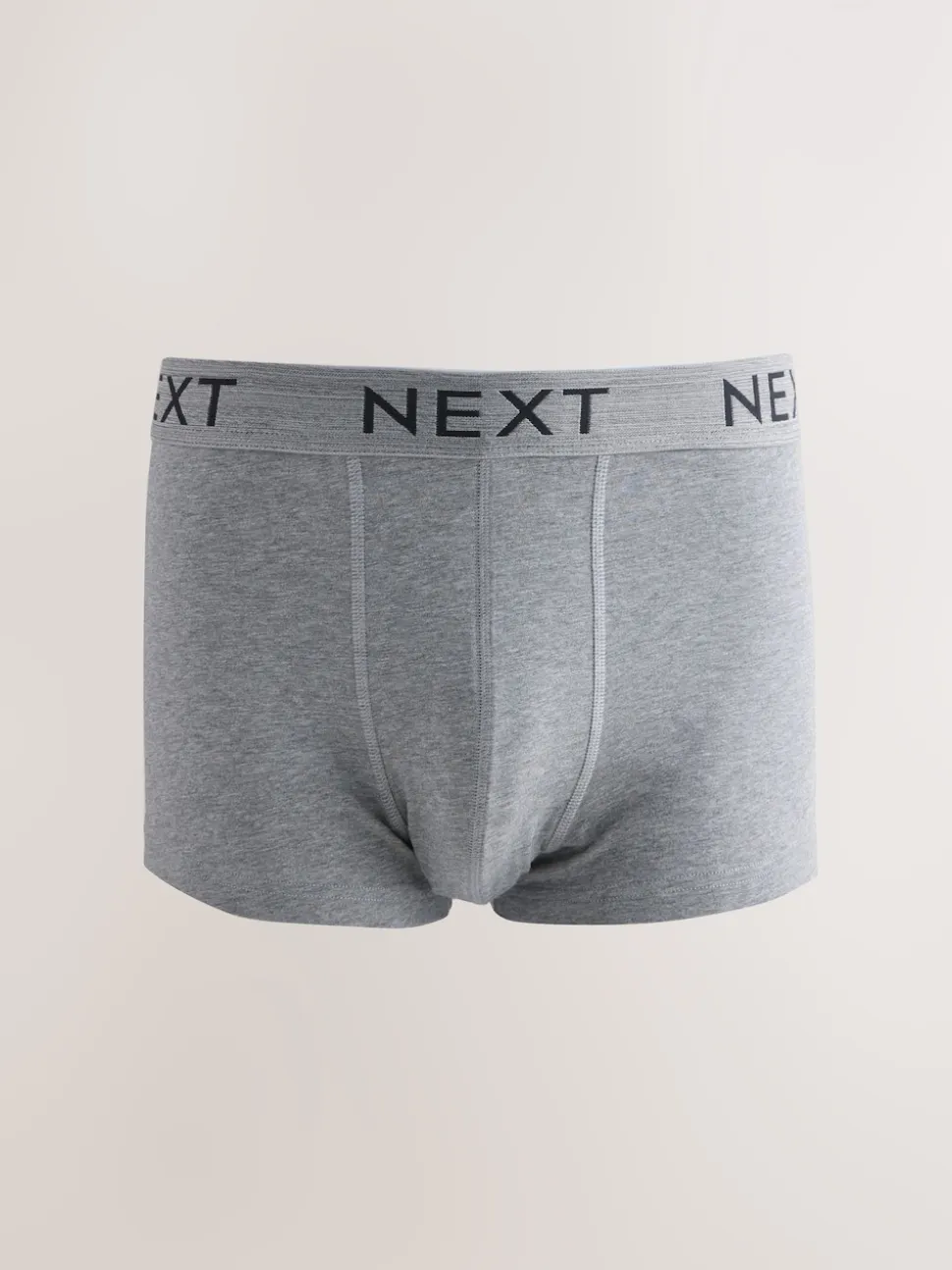Blue/Grey Marl 10 pack Cotton Rich Blend Hipsters Boxers