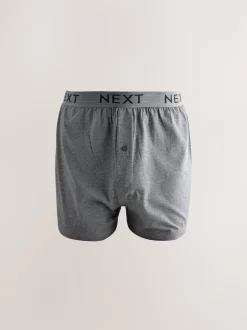Blue/Grey Marl 10 pack Loose Fit Boxers