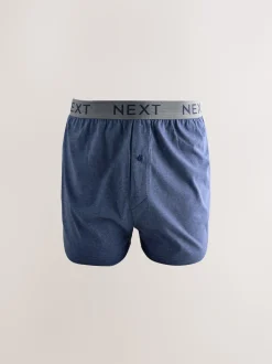 Blue/Grey Marl 10 pack Loose Fit Boxers