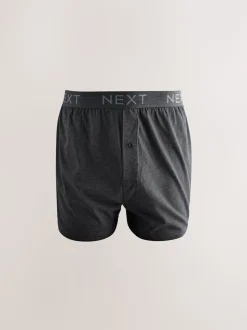 Blue/Grey Marl 10 pack Loose Fit Boxers