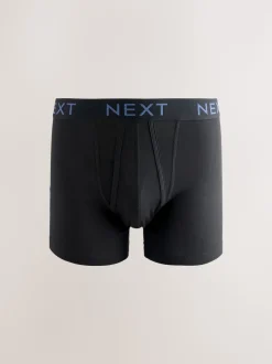 Blue/Grey Marl A-Front Boxers 10 Pack