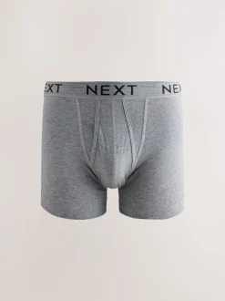 Blue/Grey Marl A-Front Boxers 10 Pack
