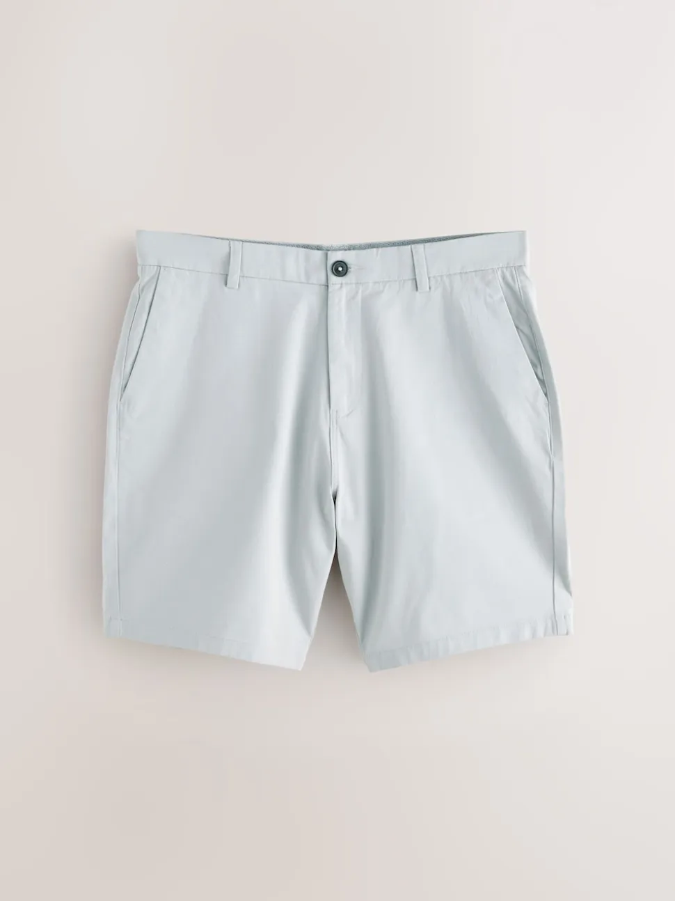 Blue/Grey Straight Fit Stretch Chino Shorts 2 Pack