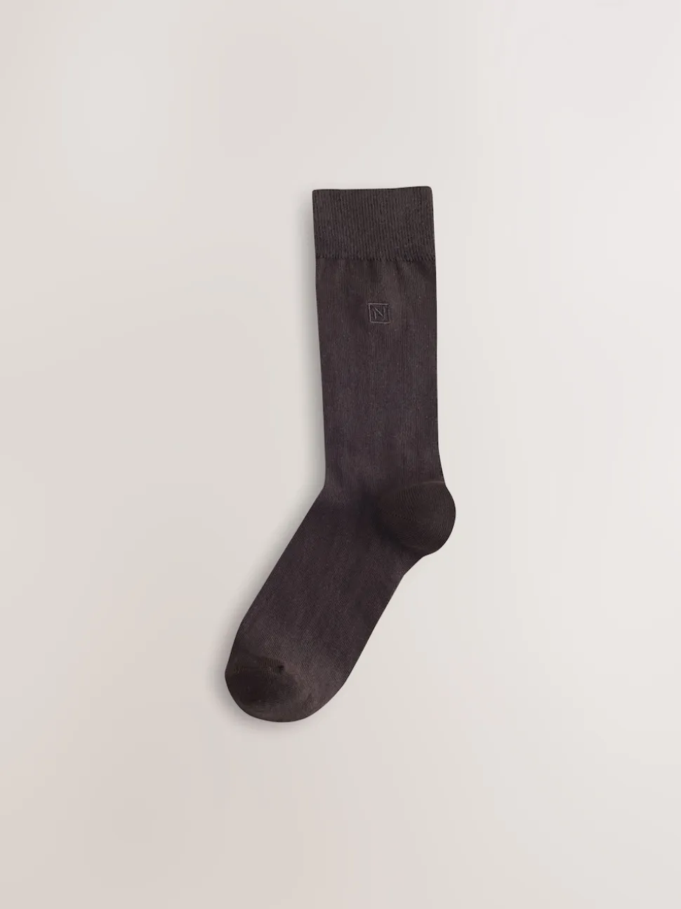 Blue/Grey/Green 8 Pack Embroidered Lasting Fresh Socks