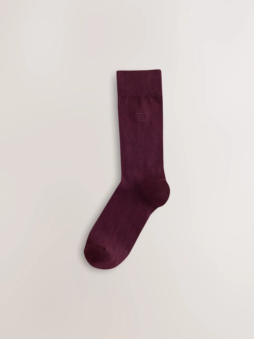 Blue/Grey/Green 8 Pack Embroidered Lasting Fresh Socks