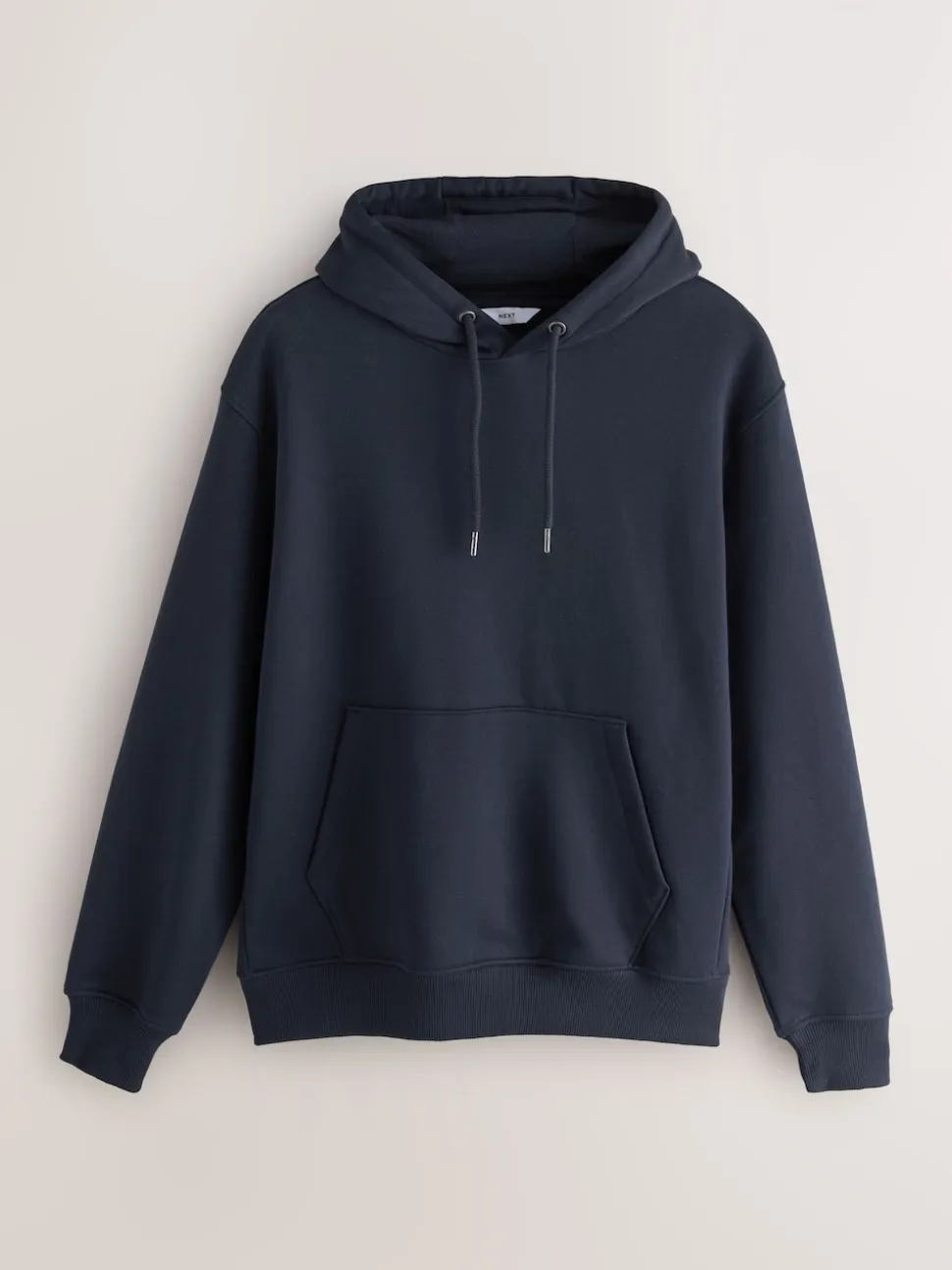 Blue/Khaki Green Cotton Rich Jersey Overhead Hoodies 2 Pack