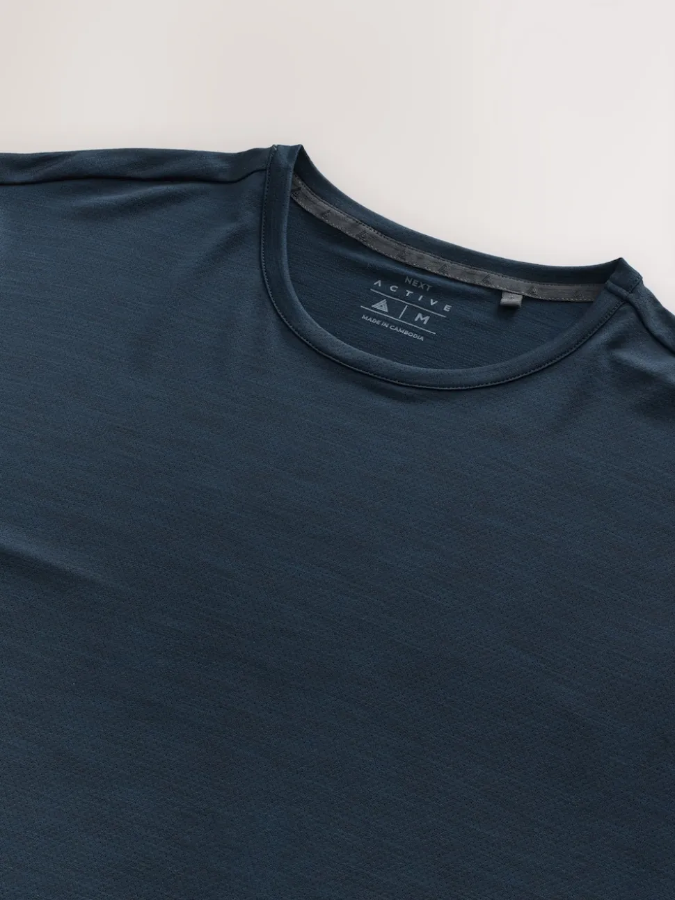 Blue/Navy Short Sleeve Tee Active Gym Training Top