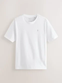 Blue/Navy/White/Steel Regular Fit T-Shirts 4 Pack